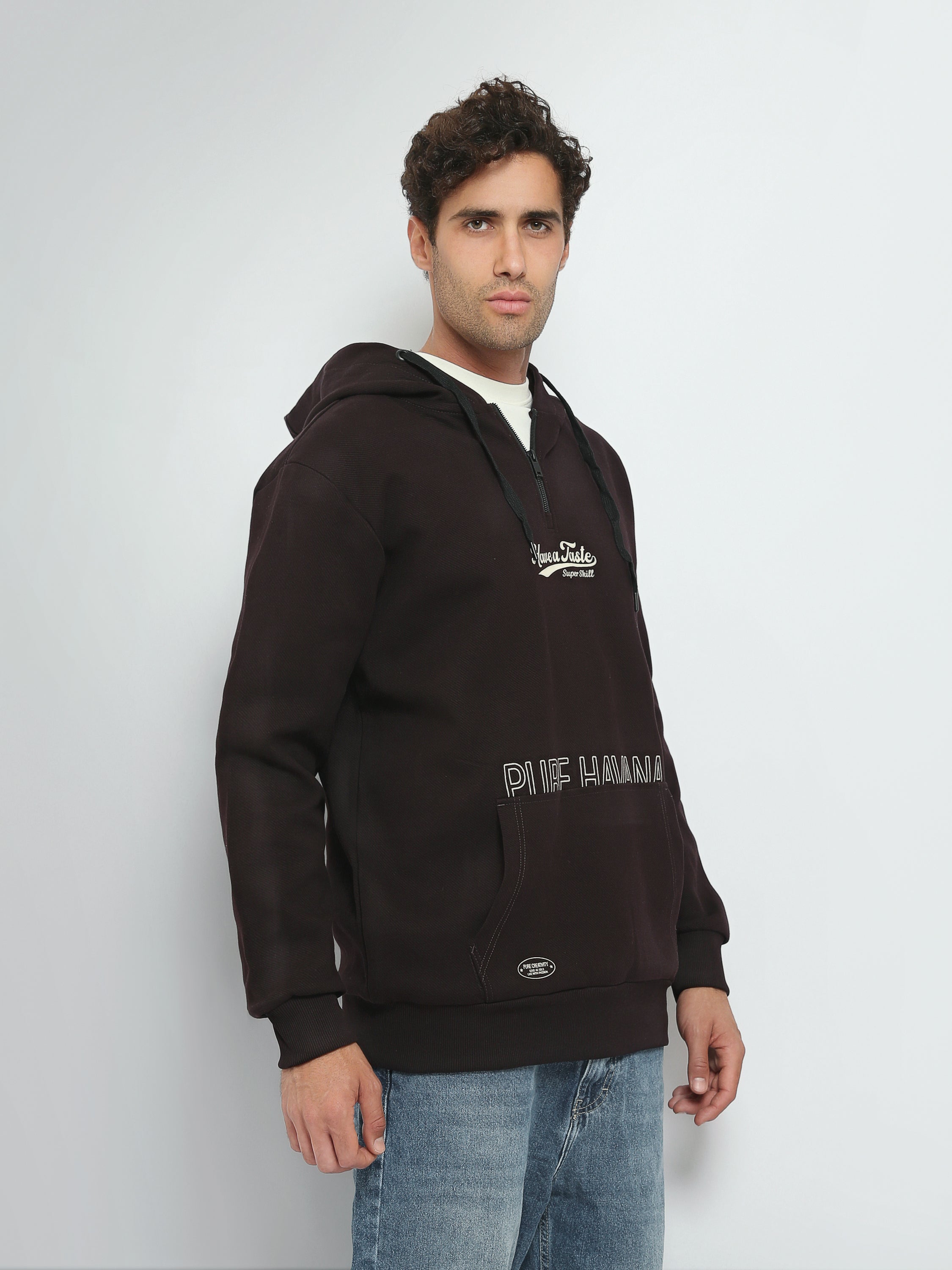 Town Team sweatshirts printed regular fit Burgundy