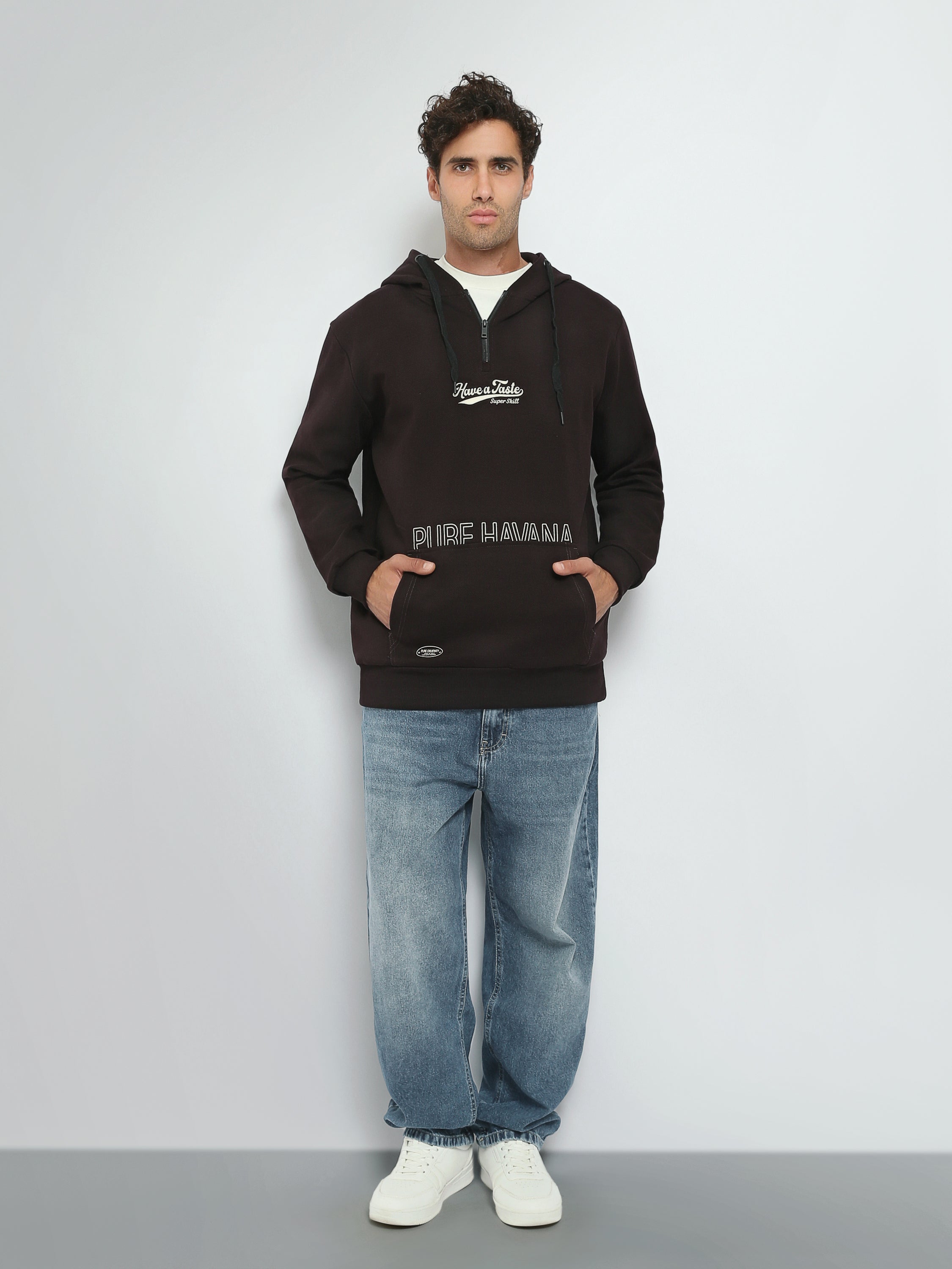 Town Team sweatshirts printed regular fit Burgundy