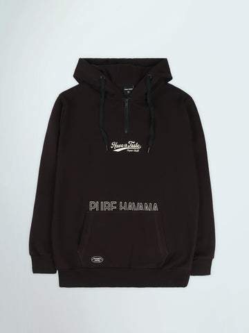 Town Team sweatshirts printed regular fit Burgundy