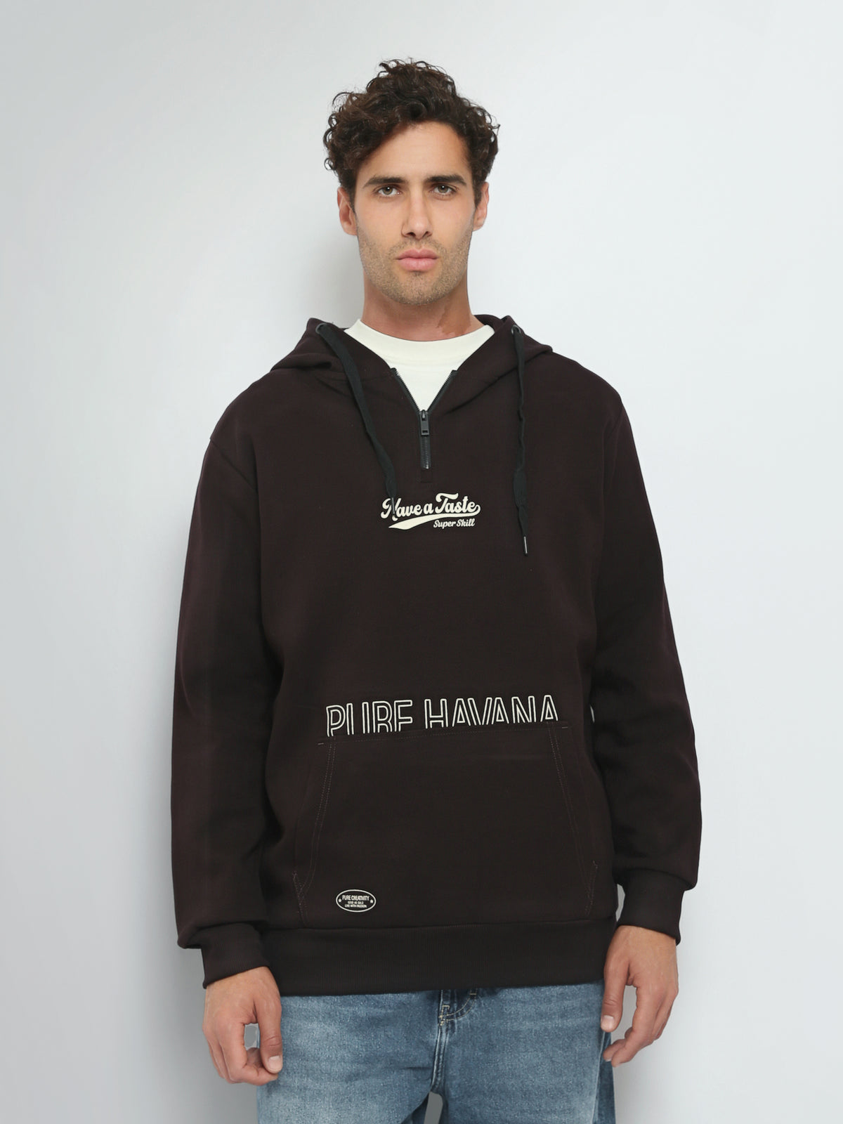 Town Team sweatshirts printed regular fit Burgundy
