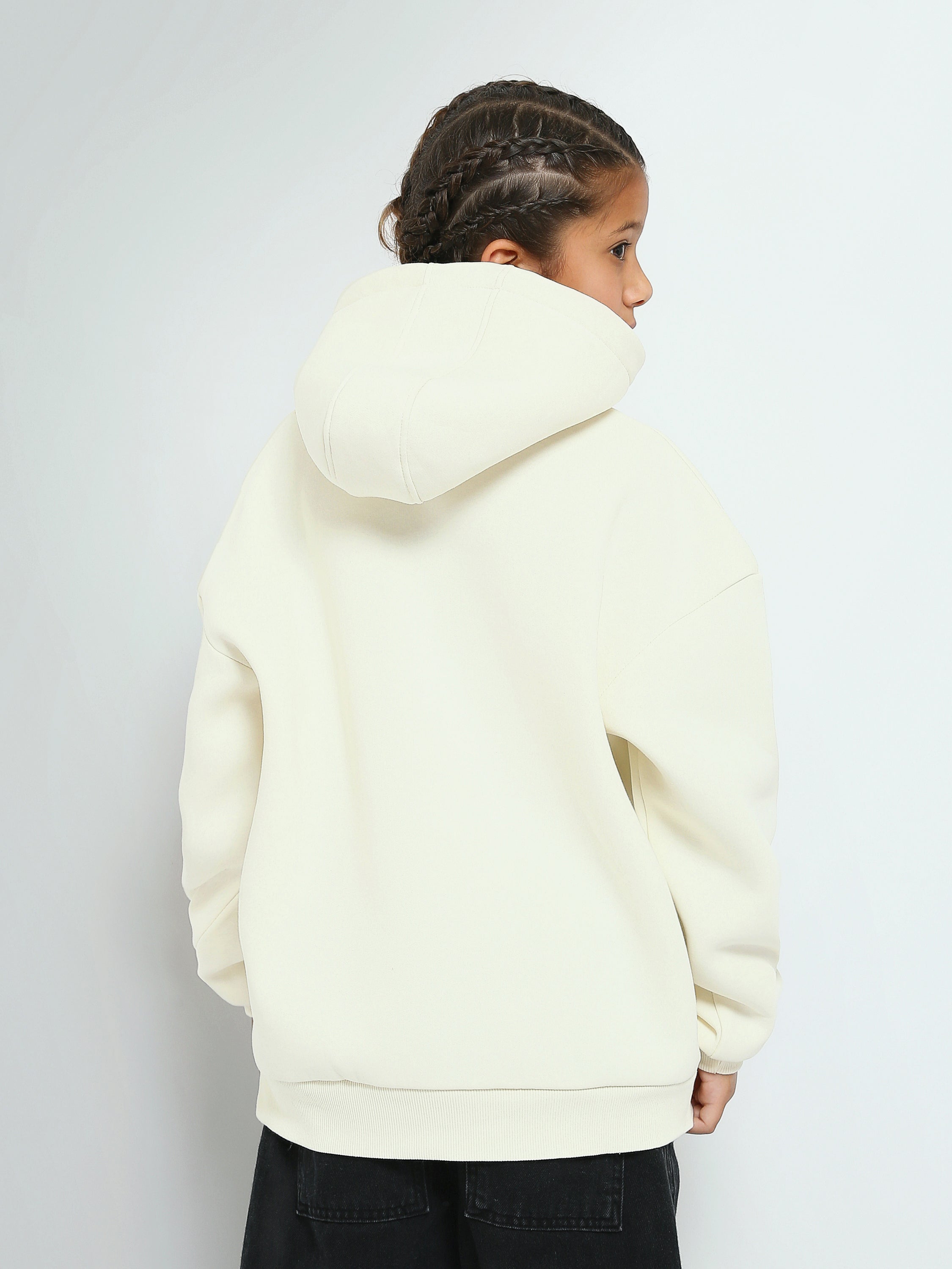 Town Team - Kids' Oversized printed Boys Sweatshirts OFF WHIT