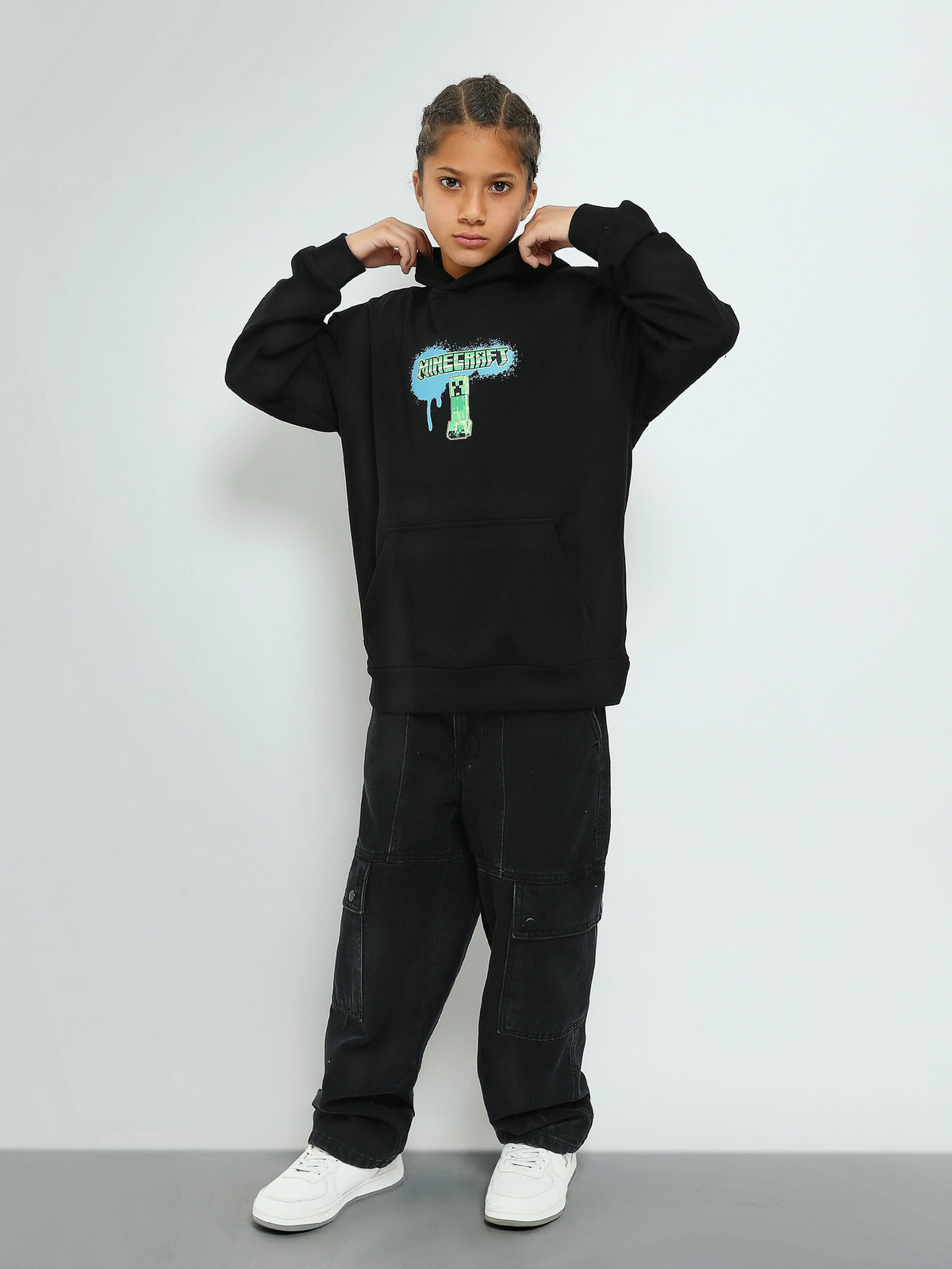 Town Team - Kids' Regular printed Boys Sweatshirts Black