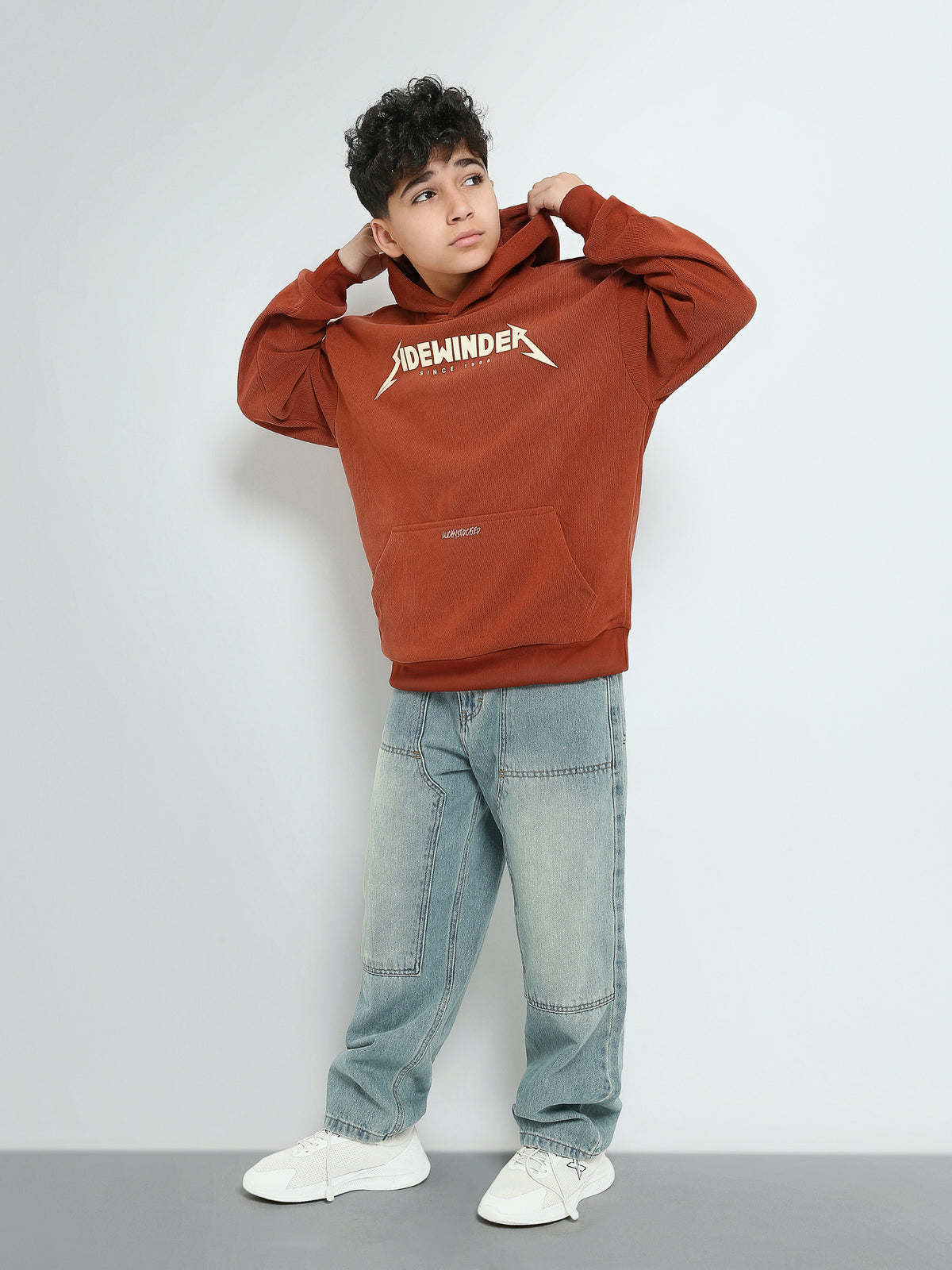 Town Team - Kids' Regular printed Boys Sweatshirts Brick Mixed fabric