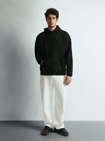Town Team sweatshirts plain boxy fit OFF WHIT