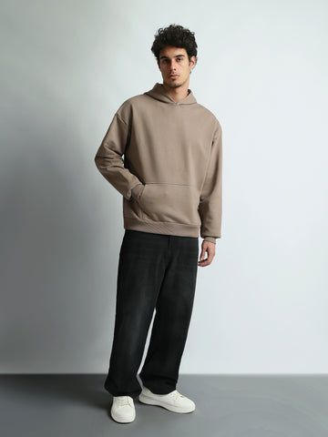 Town Team sweatshirts plain boxy fit OFF WHIT