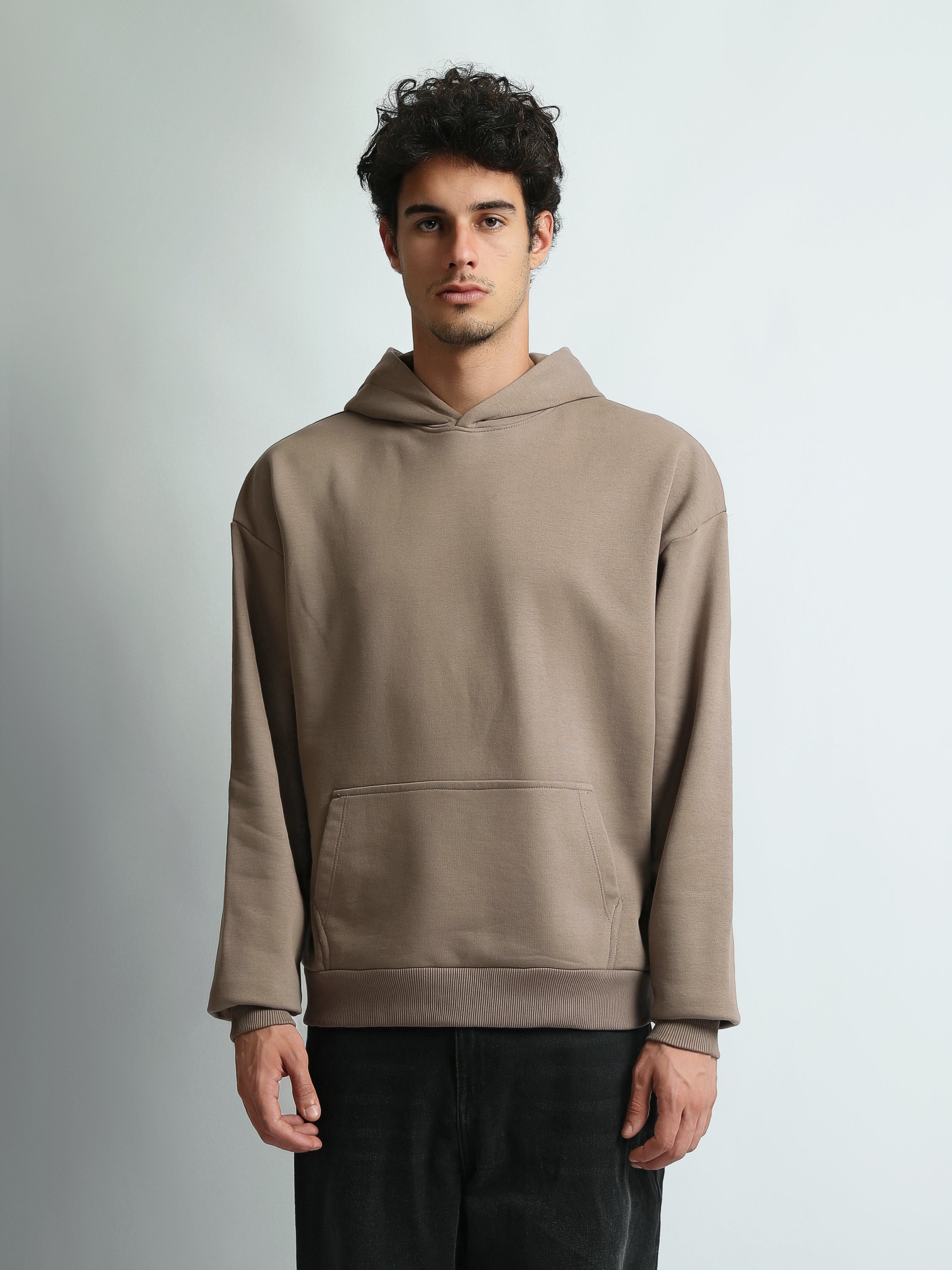 Town Team sweatshirts plain boxy fit OFF WHIT