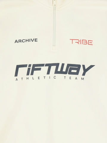 Town Team sweatshirts printed relaxed fit WHT/NVY