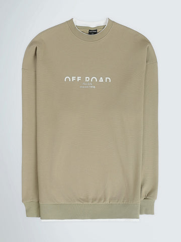 Sweatshirts Relaxed fit color block