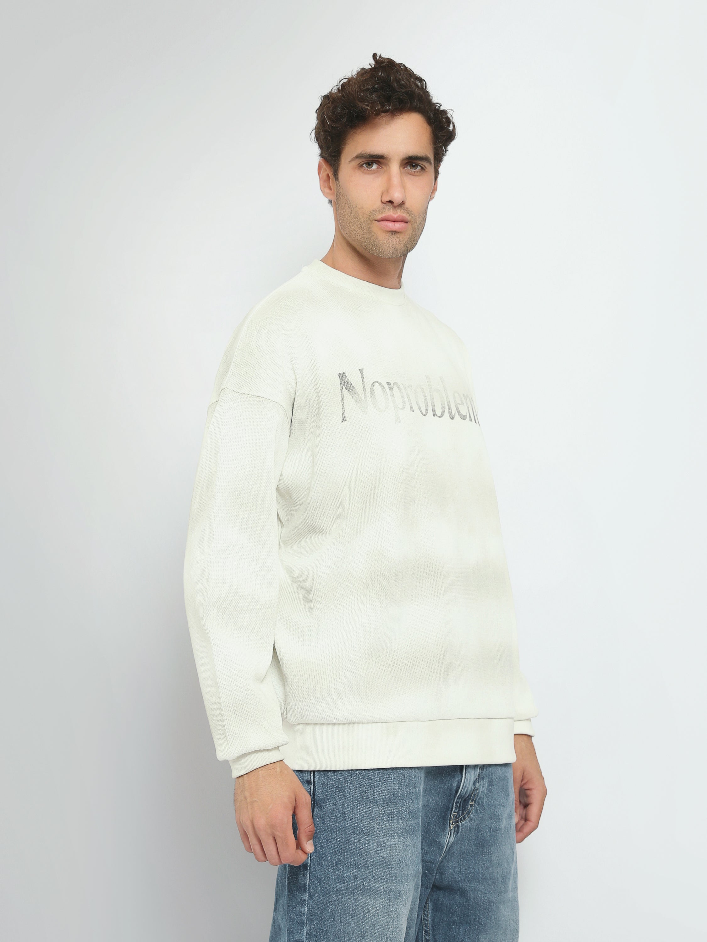 Town Team sweatshirts printed relaxed fit OFF WHIT