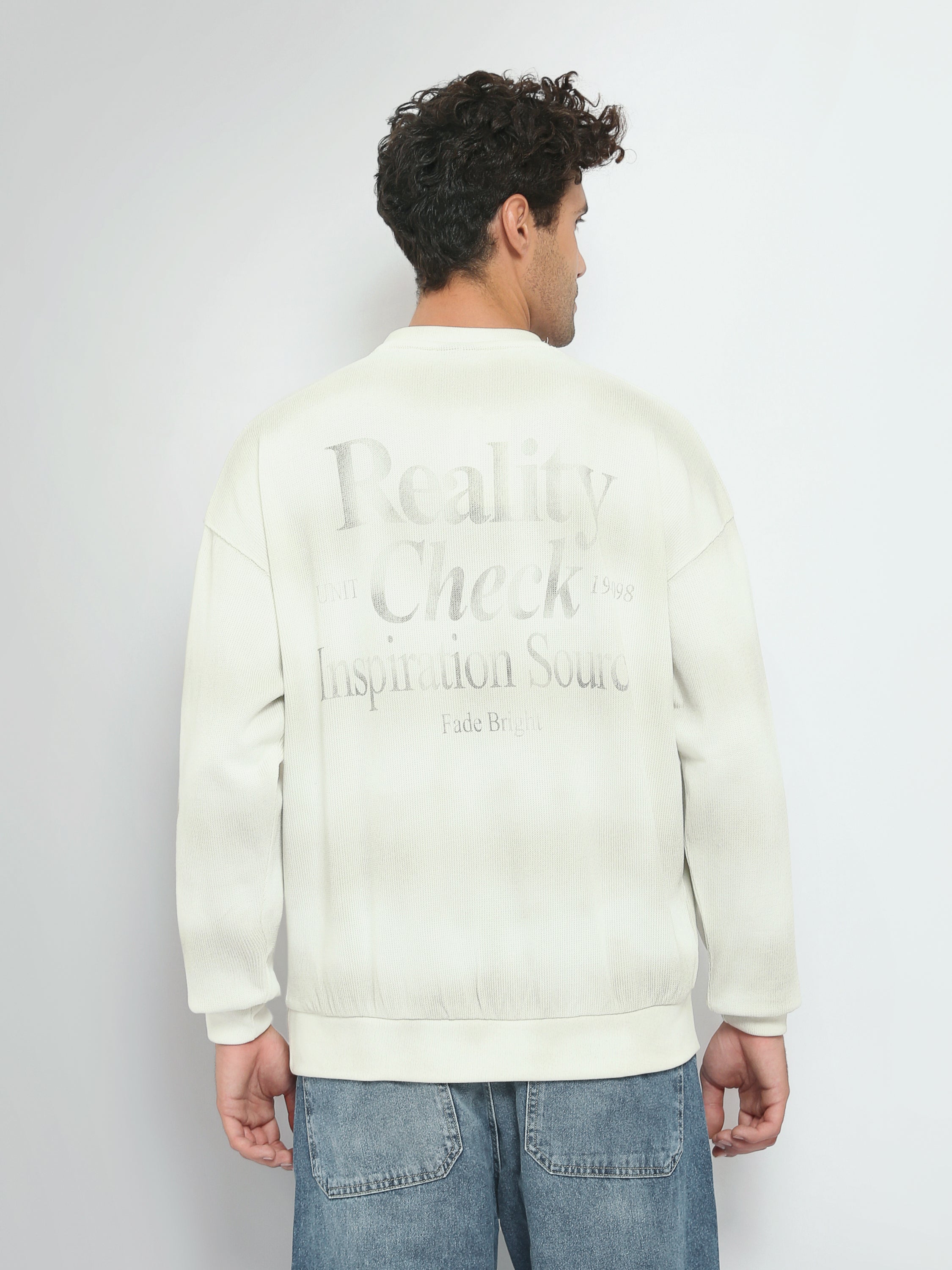 Town Team sweatshirts printed relaxed fit OFF WHIT
