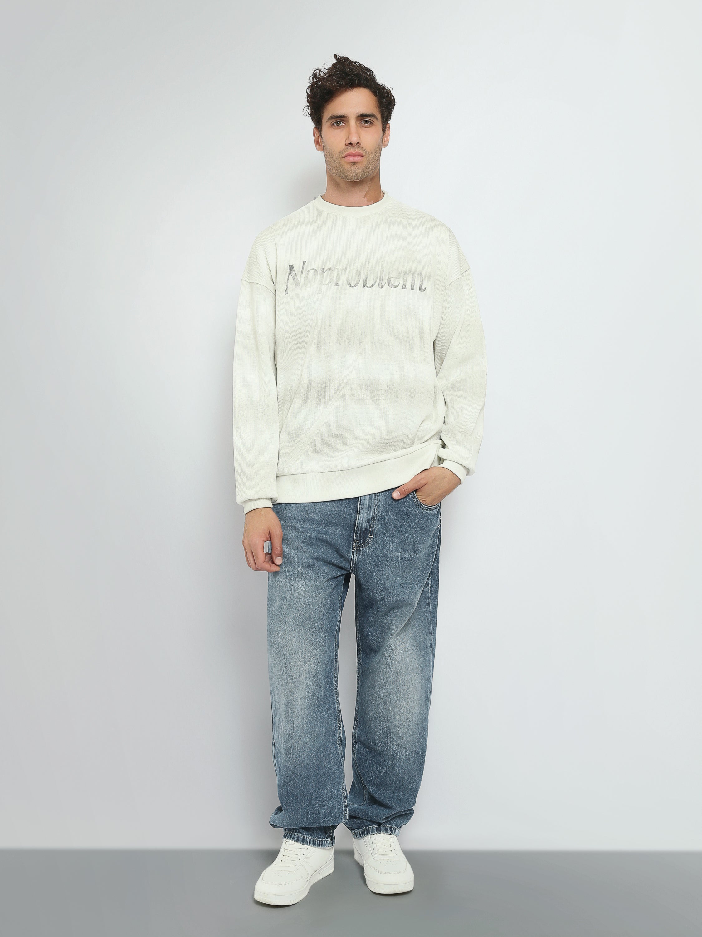 Town Team sweatshirts printed relaxed fit OFF WHIT