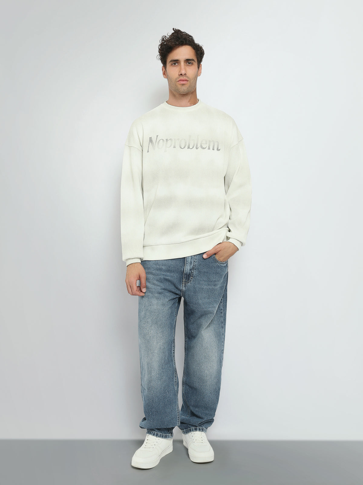 Town Team sweatshirts printed relaxed fit OFF WHIT