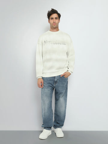 Town Team sweatshirts printed relaxed fit OFF WHIT