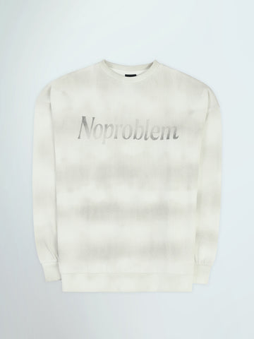 Town Team sweatshirts printed relaxed fit OFF WHIT