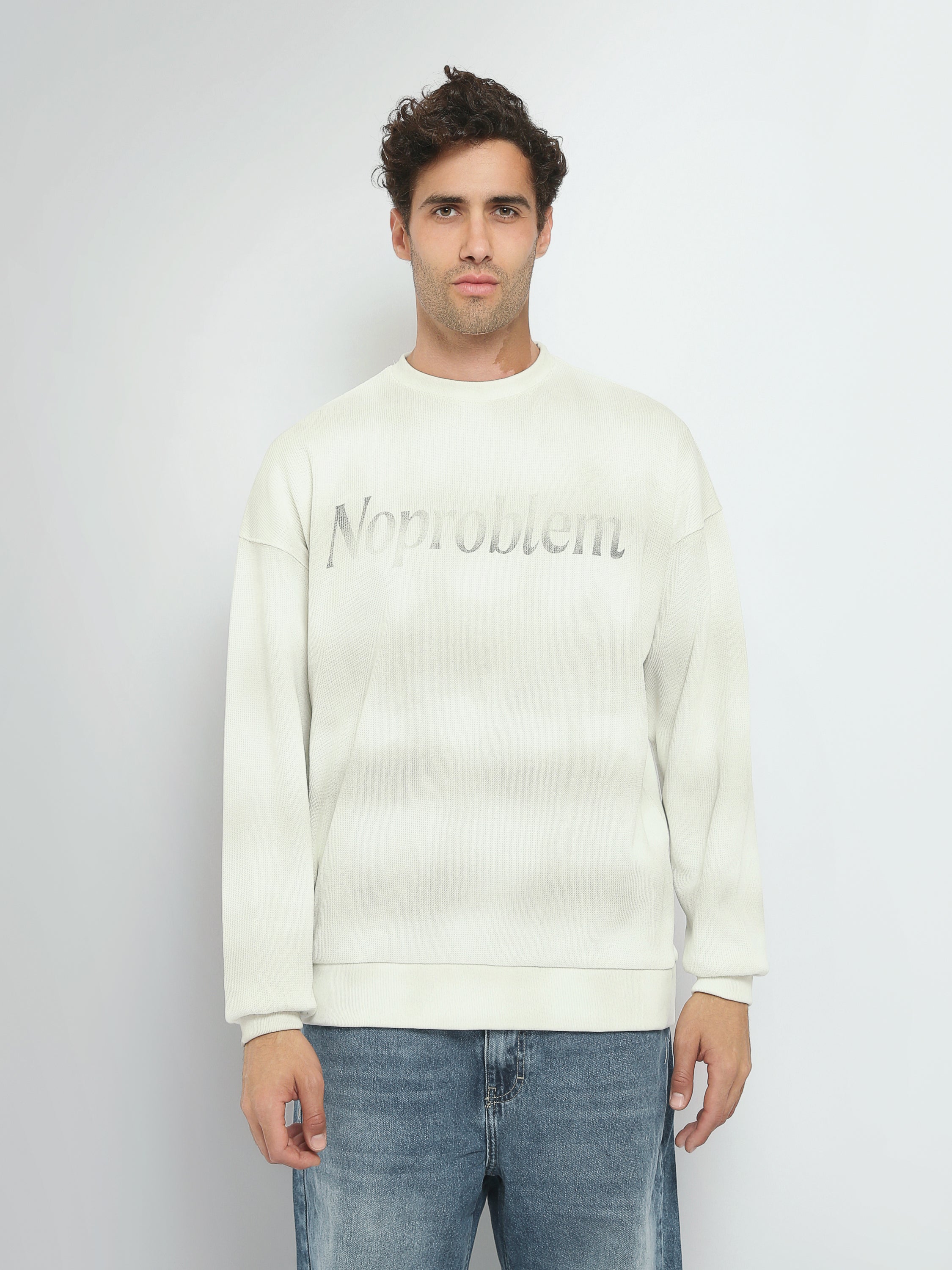 Town Team sweatshirts printed relaxed fit OFF WHIT