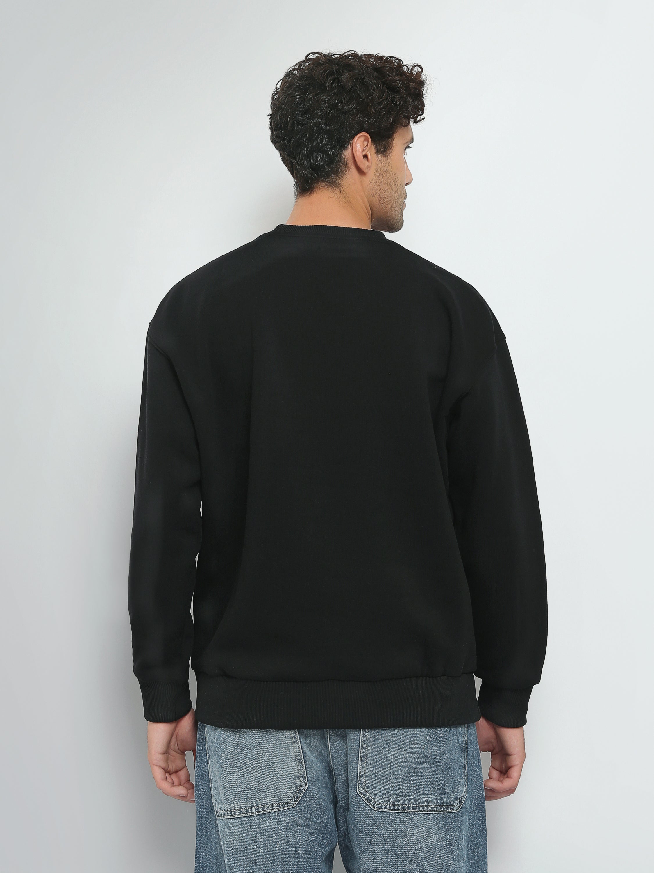 Town Team sweatshirts printed relaxed fit Black