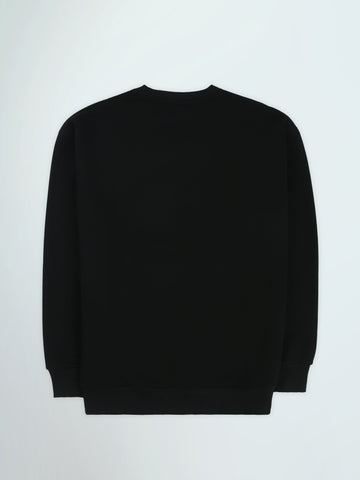 Town Team sweatshirts printed relaxed fit Black