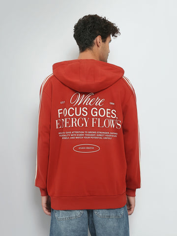 Town Team sweatshirts printed regular fit D-ORANGE