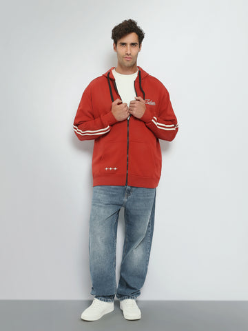 Town Team sweatshirts printed regular fit D-ORANGE