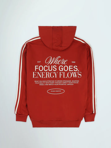 Town Team sweatshirts printed regular fit D-ORANGE