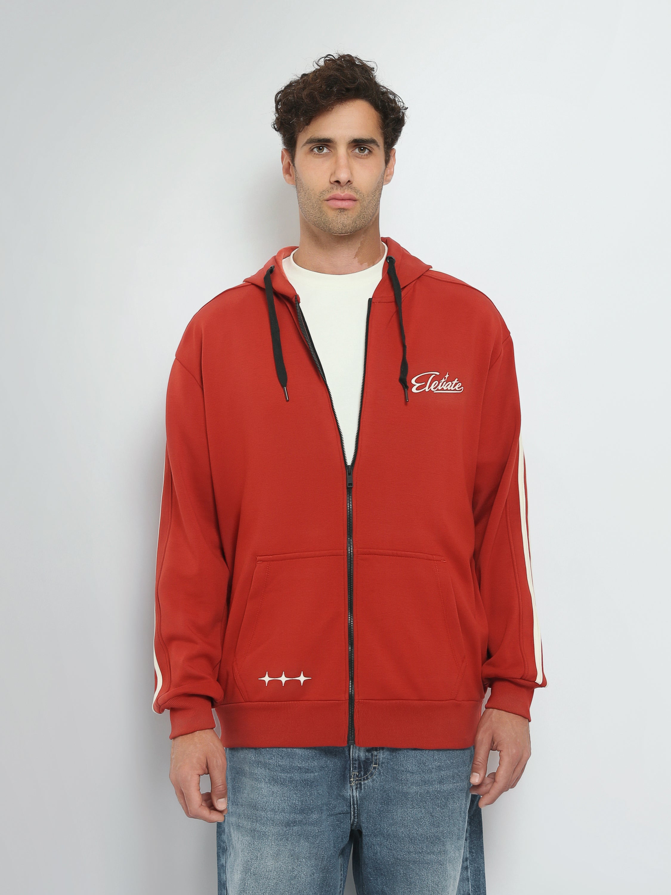 Town Team sweatshirts printed regular fit D-ORANGE