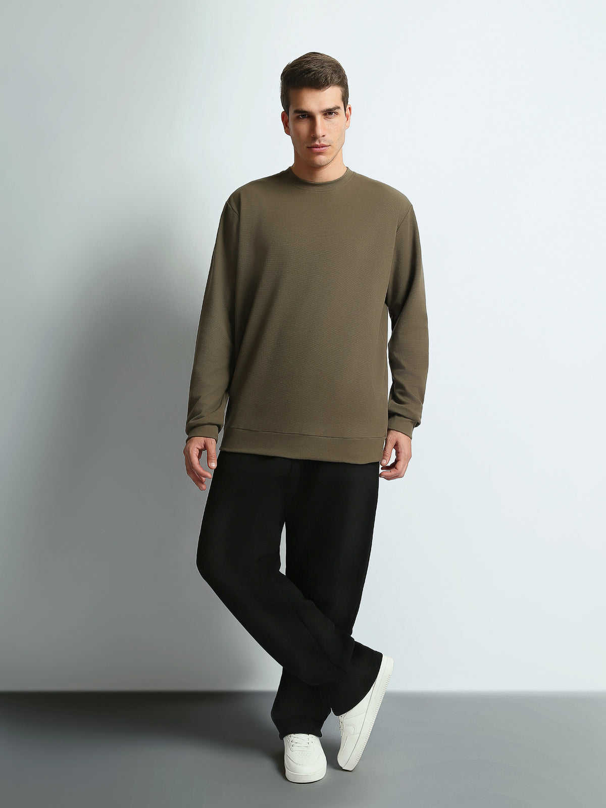 Sweatshirts Slim fit plain