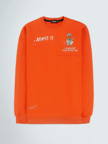 Sweatshirts Oversized fit printed