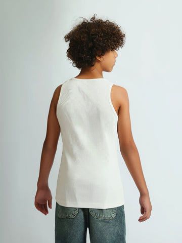 Tank tops Slim fit round-neck