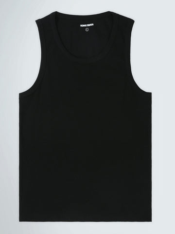 Tank tops Slim fit round-neck