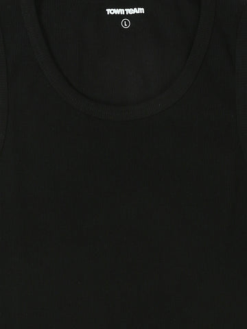 Tank tops Slim fit round-neck