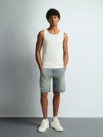 Tank tops Slim fit round-neck