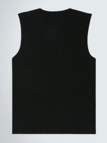 Tank tops Slim fit round-neck