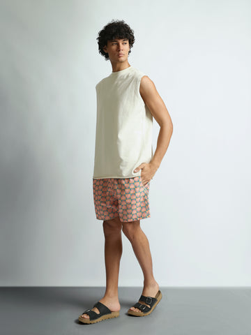 Tank tops Oversized fit round-neck