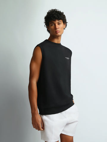 Tank tops Oversized fit round-neck