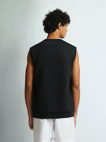 Tank tops Oversized fit round-neck