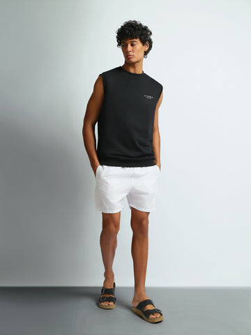 Tank tops Oversized fit round-neck