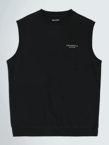 Tank tops Oversized fit round-neck