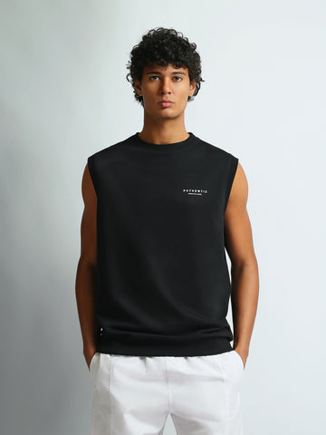 Tank tops Oversized fit round-neck