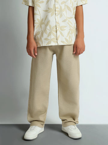 Trousers Baggy fit side pocket
