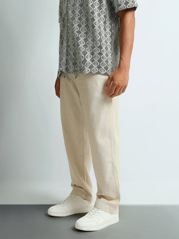 Trousers Straight fit side pocket