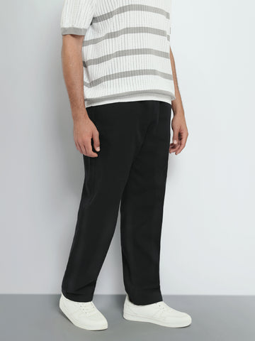Town Team linen trousers side pocket regular fit OFF WHIT