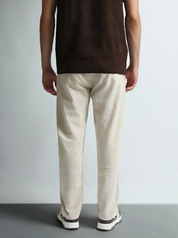 Trousers Slim fit cotton