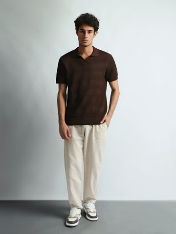 Trousers Slim fit cotton