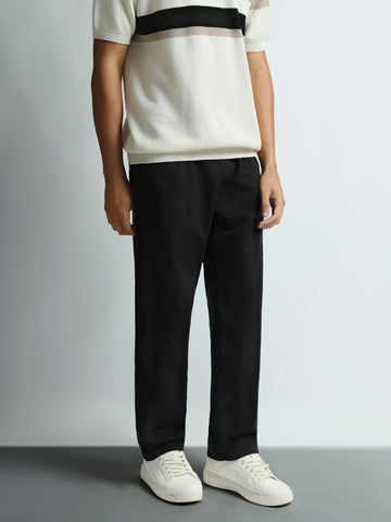 Trousers Slim fit cotton
