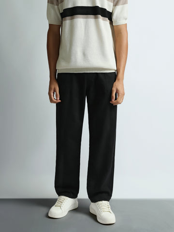 Trousers Slim fit cotton