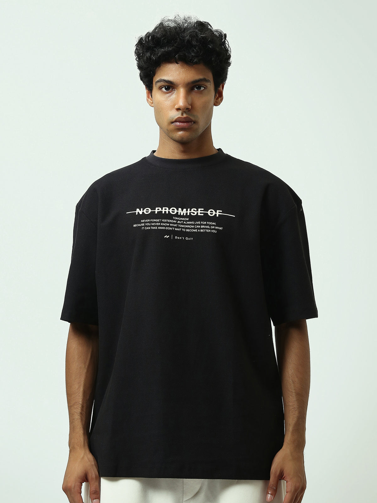 Town Team - Men's relaxed round-neck T-shirts Brick Mixed fabric