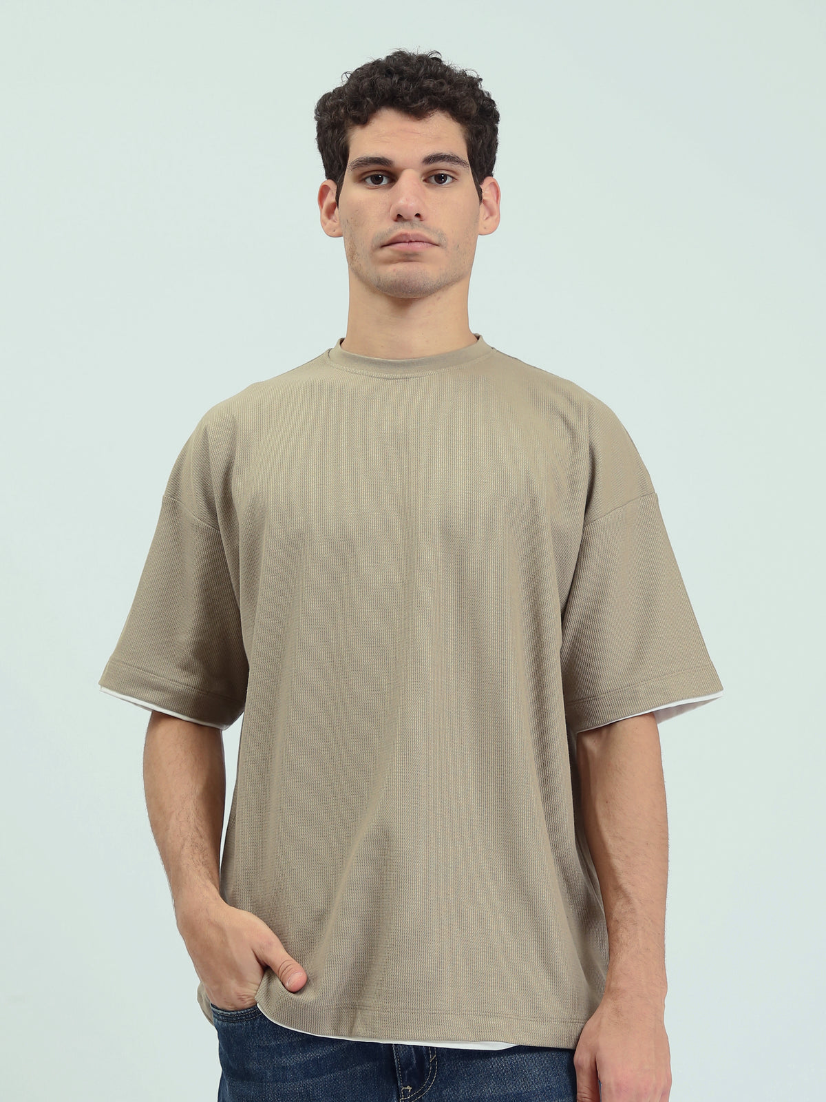 Town Team - Men's Relaxed round-neck T-shirts White