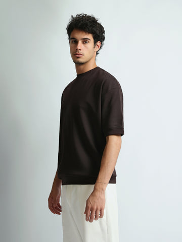 T-shirts Slouchy fit round-neck