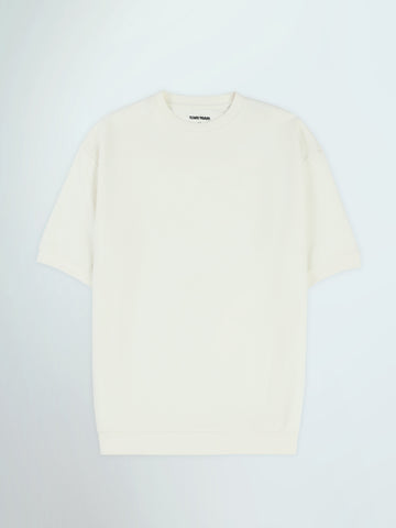 Town Team t-shirts round neck slouchy fit D-GREY