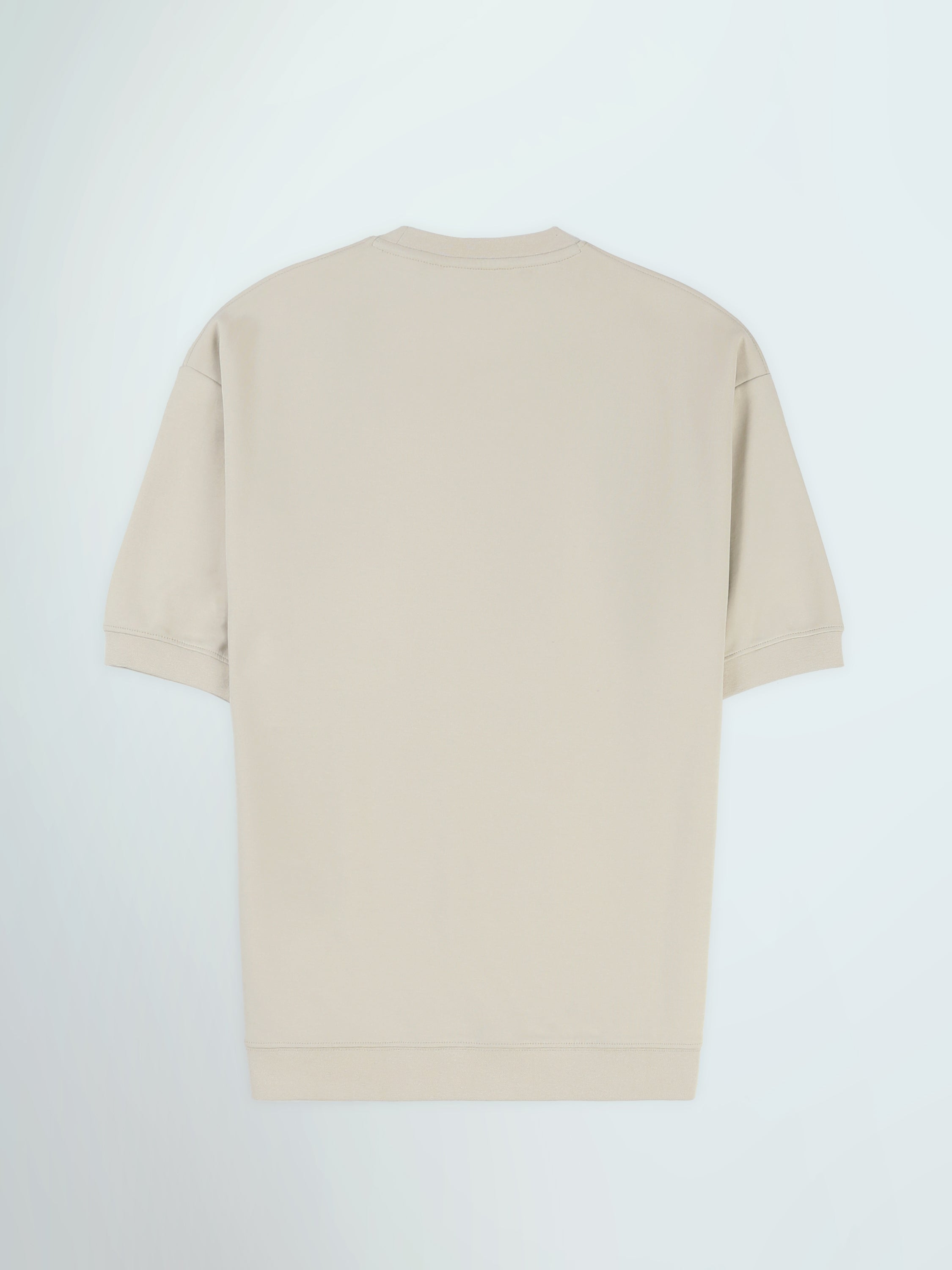 Town Team t-shirts round neck slouchy fit D-GREY